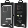 Apple iPhone 15 Pro Audi Synthetic odinis dėklas MagSafe (AU-TPUPCMIP15P-GT/D3-BK) juodos spalvos