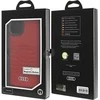 Audi Synthetic Leather MagSafe Apple iPhone 15 Plus / 14 Plus 6.7″ red kietas dėklas AU-TPUPCMIP15M-GT/