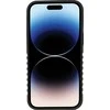 Audi Synthetic Leather MagSafe Apple iPhone 14 Pro 6.1″ juodos spalvos kietas dėklas AU-TPUPCMIP14P-GT/D3-BK