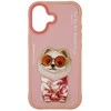 „Nimmy Glasses Cool nag“ dėklas „iPhone 17“ – rožinis