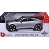 *BBURAGO metal, 1:18, Audi RS e-Tron GT, sidabrinis