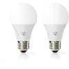 Żarówka LED Nedis WIFILRC20E27 Smartlife RGB E27 9W 2-pack