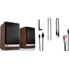 Kompiuterio kolonėlės AudioEngine Audioengine HD4 BT Satin Juodas kolonėlė - Aktyvūs Bluetooth garsiakalbiai APTX-HD