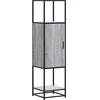 Highboard Gray Sonoma inžinerinis medis ir metalas