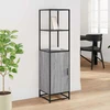 Highboard Gray Sonoma inžinerinis medis ir metalas