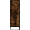 Highboard Rūkytas ąžuolas 68x35x106,5 cm Mediena ir metalas