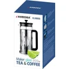 Aurora Kavos ir arbatos virimo aparatas Aurora AU8003 0,6l sidabrinis