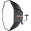 Aurora Softbox reporteris 2 lempoms Aurora Octa 75 cm Firefly Duet S