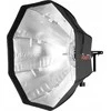Aurora Softbox reporteris 2 lempoms Aurora Octa 75 cm Firefly Duet S