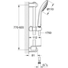 Grohe Euphoria 110 masažinis dušo komplektas su 3 purškimo režimais | spalva: grafito (27226AL1)