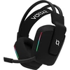 AQIRYS ALYA V2.0 juodos ausinės su RGB