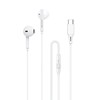 AWEI Stereo USB-C ausinės (PC-1T) baltos spalvos