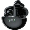 Bluetooth 5.3 TWS ausinės + AWEI Docking Station (T12P) juodos spalvos