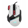 Baracuda žaidimų pelė MANTA, 8D, 12800 dpi, baltos spalvos (BGM-042)