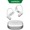 UGREEN FitBuds WS213 belaidės „Bluetooth 6.0“ ausinės su segtuku (baltos)