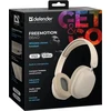 Ausinės DEFENDER BLUETOOTH FREEMOTION B640 BEIGE