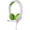 Buddyphones Ausinės vaikams 3+ 85dB su mikrofonu School+, žalia