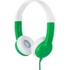 Buddyphones Ausinės vaikams 3+, 85dB, su mikrofonu Connect žalia