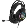 DH220 USB stereo žaidimų ausinės DELTACO GAMING, RGB, juodos / GAM-168 / 4222325