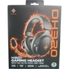 Carruzzo DH320 laidinės žaidimų ausinės DELTACO GAMING, iš odos, 3.5mm jungtis, garsumo ir nutildymo mikrofono valdikliai / GAM-190 / 4222403