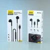 Dudao X3C į ausis įkišamos laidinės USB-C ausinės 1.2m – juodos spalvos