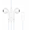 BWOO laidinės ausinės BO-HF10 lightning stereo baltos spalvos