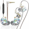 Ausinės FiiO JD10 - transparent juodas - Dynamiczne monitory Įstatomos į ausis (į ausis įkišamos tipo) ausinės