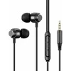 Telforceone Forever su laidu ausinės EP-01 jack 3,5mm juodas