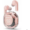 Įstatomos į ausis (į ausis įkišamos tipo) ausinės Gembird TWST-01-PK su mikrofonu rózowe