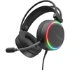 Ausinės Genesis Neon 614 RGB USB juoda