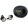 Guess Metallic Finish Classic Logo OWS belaidės ausinės juodos spalvos