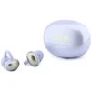 OWS ausinės Guess Metalic Finish Electropated Parts Classic Logo violetinės spalvos