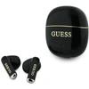 Ausinės Guess TWS Glossy Auksinė Line Classic juoda