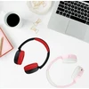 Hello Kitty Face Logo Bluetooth Ausinės rožinės spalvos