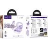 HOCO belaidės ausinės bluetooth TWS EQ13 violetinė