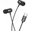 Wire ausinės USB C Hoco M122 juodas