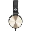 HP DHH-1206 Juodas ausinės su mikrofonu, przewodowa, juoda-auksinė, klasyczna typ 3,5mm jack