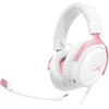 Ausinės HyperX Hewlett Packard (HP) Debesis III BALTA/ROŽINĖ