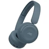 JVC, HA-S59W-AU, retro mėlynos sp. dinaminės ausinės, mikrofonas