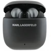 Karl Lagerfeld Elongated Logo ANC/ENC TWS belaidės ausinės juodos spalvos