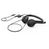 Logitech H390 Laidinės ausinės, USB-C, Juoda