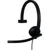 Logitech H570e Mono MS Teams Laidinės ausinės USB-A, Juoda