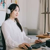 Ausinės Logitech Zone su laidu 2 Baltas