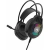 MARVO H8326 Akari 30 RBG Laidinės žaidimų ausinės | USB | 3.5 mm | Juoda