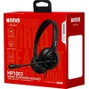 Marvo HP1001 ausinės su mikrofonu, przewodowa, juoda, 2 x 3.5 mm Jack