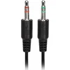 Marvo HP1001 ausinės su mikrofonu, przewodowa, juoda, 2 x 3.5 mm Jack