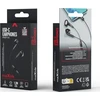 Maxlife su laidu ausinės MXEP-04 USB-C juodos spalvos