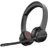 Carruzzo MediaRange MROS307 Ausinės be mikrofono ir ausinės su mikrofonu Laisvų rankų įranga Bevielis Su lankeliu Skambučiai / muzika C tipo USB Bluetooth Juoda