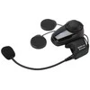 Ausinės Motociklo domofonas Sena SMH10-10 Bluetooth 3.0 900M su mikrofonu ant galvos juostos, rinkinys 1 šalmui