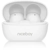 Ausinės Niceboy Niceboy Įkišamos ausinės Podsie 4 POP Arctic Baltas Balta Bluetooth 6 AAC